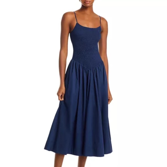 Lucy Paris Hazel Smocked Drop Waist Dress - Picture 1 of 8